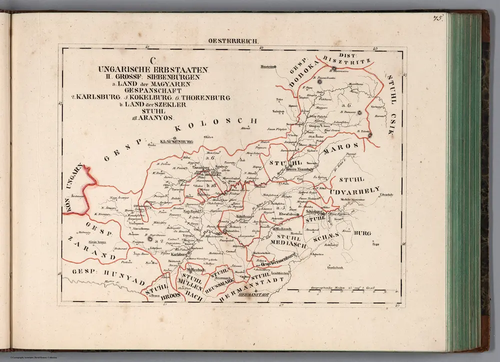 V.3:11-15:XII: 2. Oesterreich. C. Ungarische erbstaaten,  II. Grossf: Siebenburgen