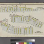 Plate 40: Bounded by Corlears Street, Pierhead Line [Piers 45-1], Battery Park, Whitehall Street, and South Street.