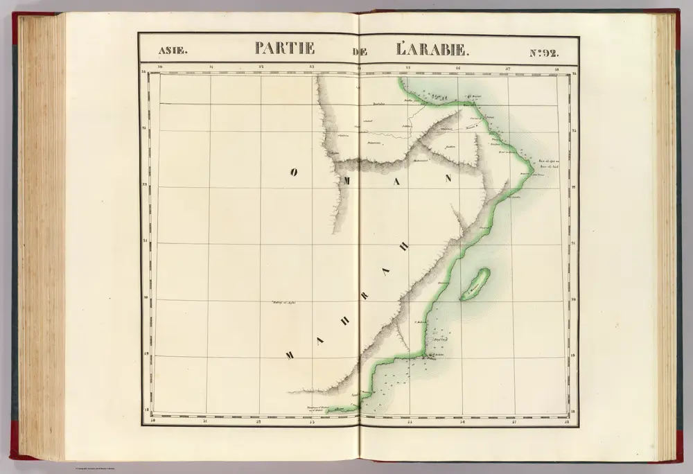 Partie, l'Arabie. Asie 92.