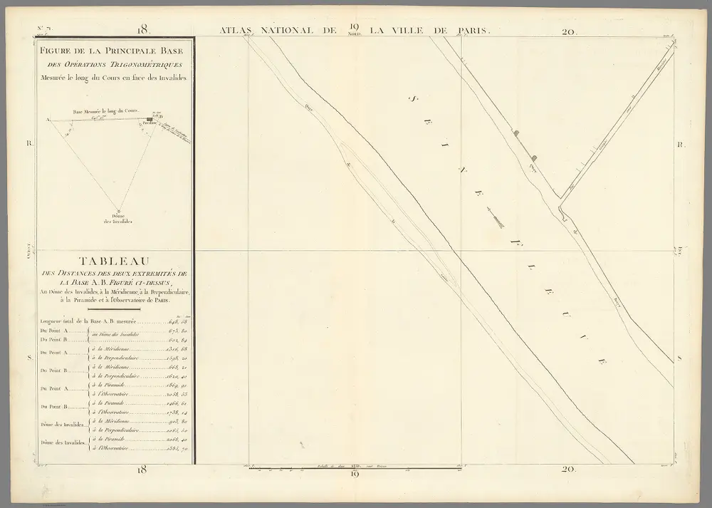 Sheet 71. Atlas Du Plan General De La Ville Paris.