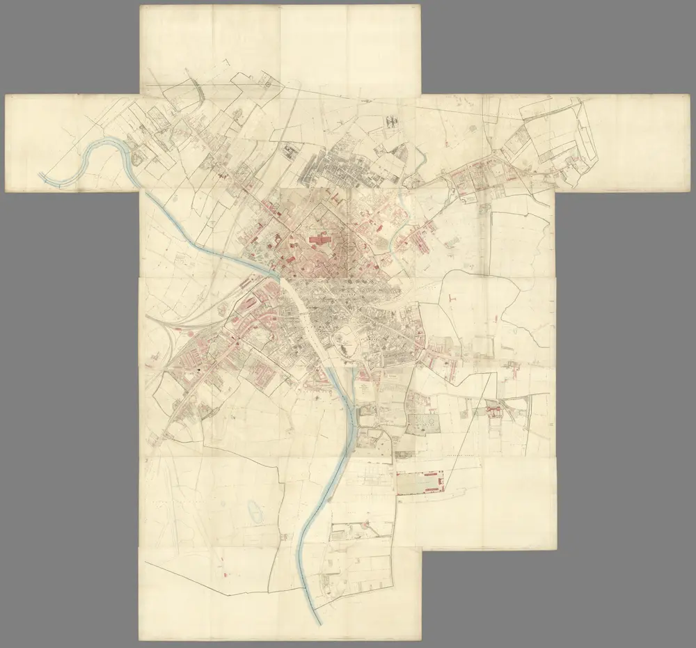 Composite: Sheets 1 - 21, Plan of York, 1852