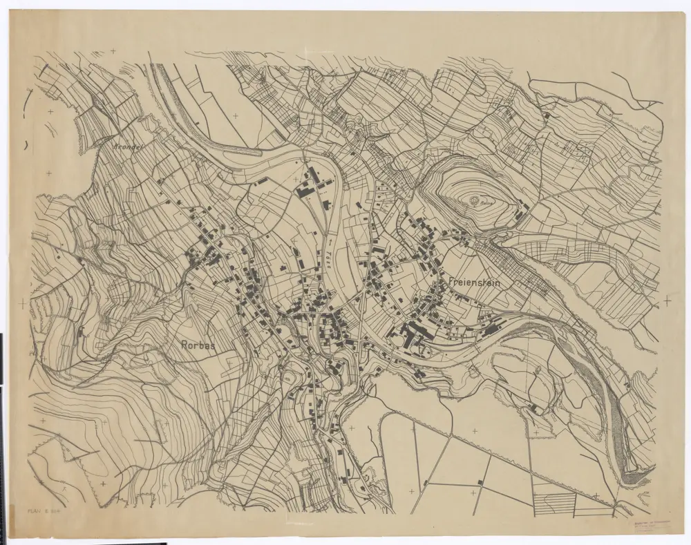 Rorbas, Freienstein-Teufen (damals Freienstein): Gemeinden; Übersichtsplan