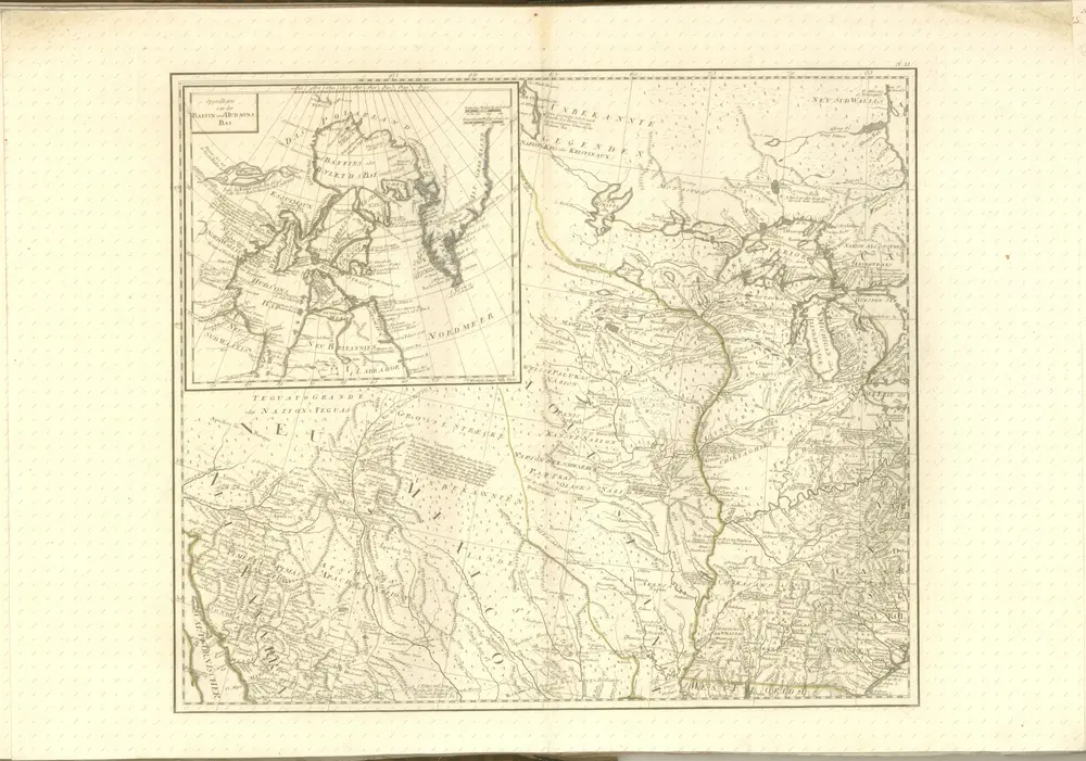 mapa z atlasu "Allgemeiner Grosser Schrämblischer Atlass"