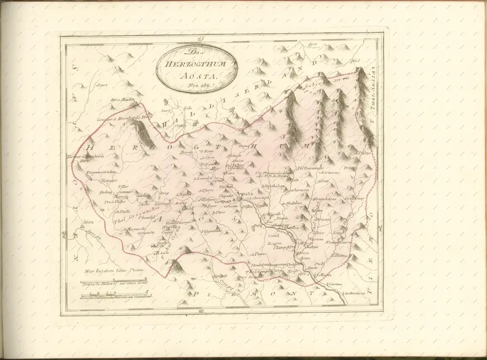 mapa z atlasu "Schauplatz der fünf Theile der Welt :"