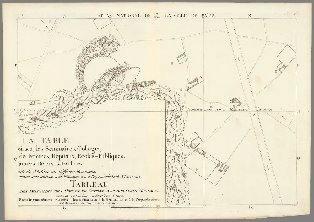 Sheet 59. Atlas Du Plan General De La Ville Paris.