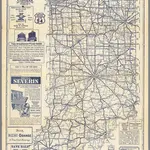 Highway map & guide of Indiana.