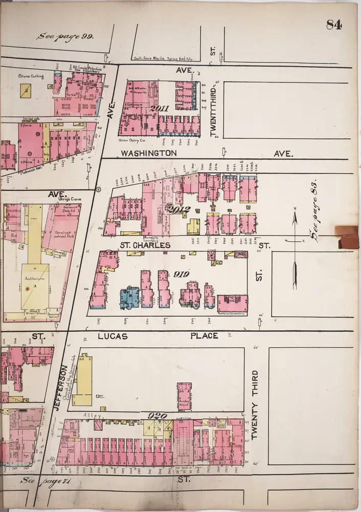 A. Whipple & Co.'s insurance map of St. Louis, Mo