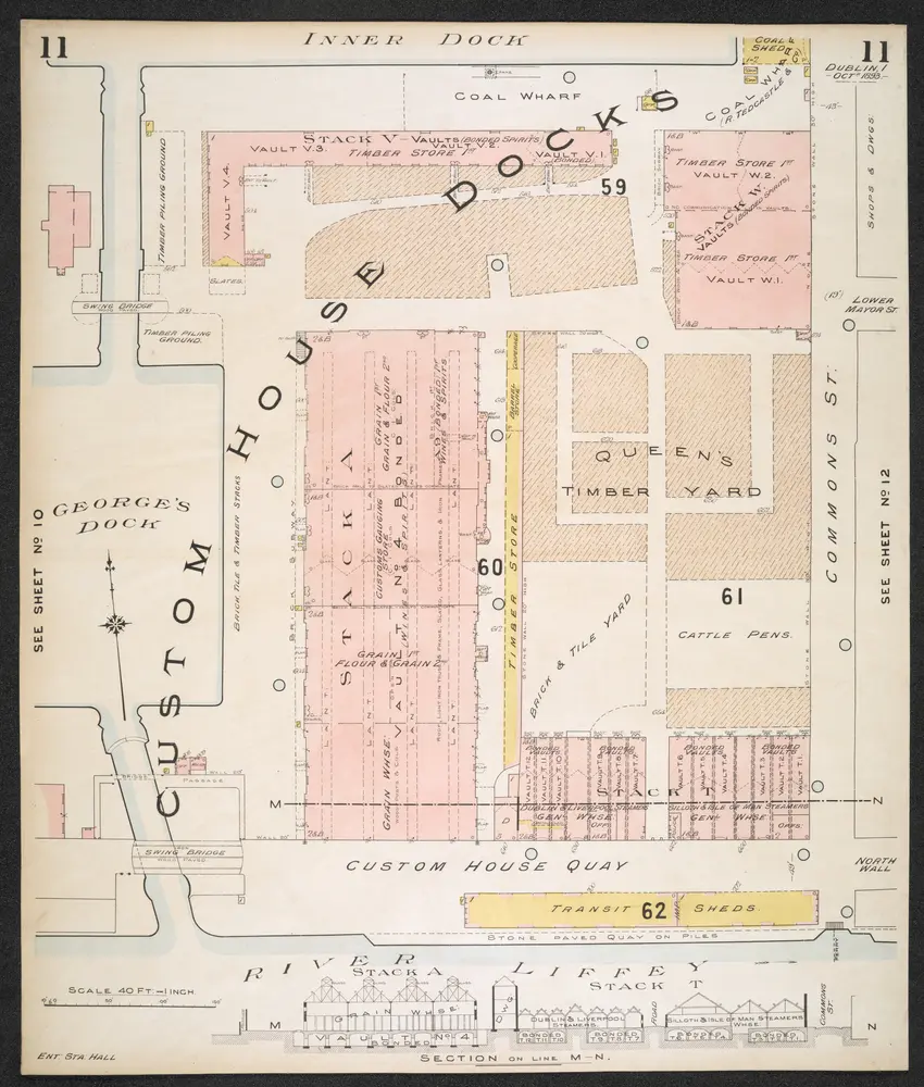 Insurance Plan of the City of Dublin Vol. 1: sheet 11