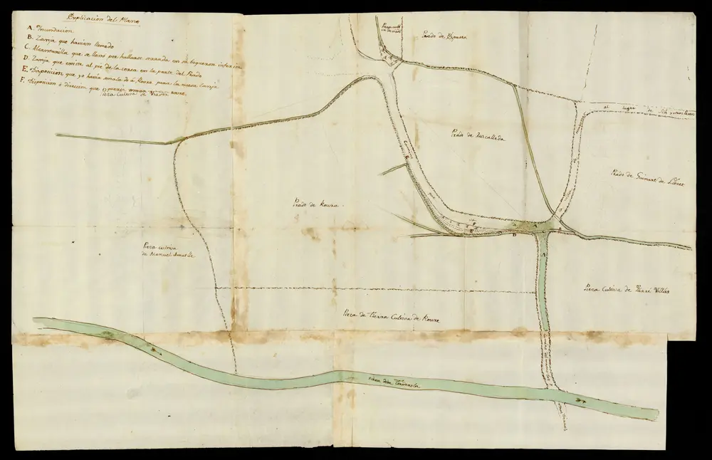 Manuscrit: [Projectes d'obres a la zona inundable a la riba de la Torderola, al camí de Massanet a Sils]