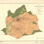 Östringen, Stadt KA. GLAK H-1 Gemarkungspläne