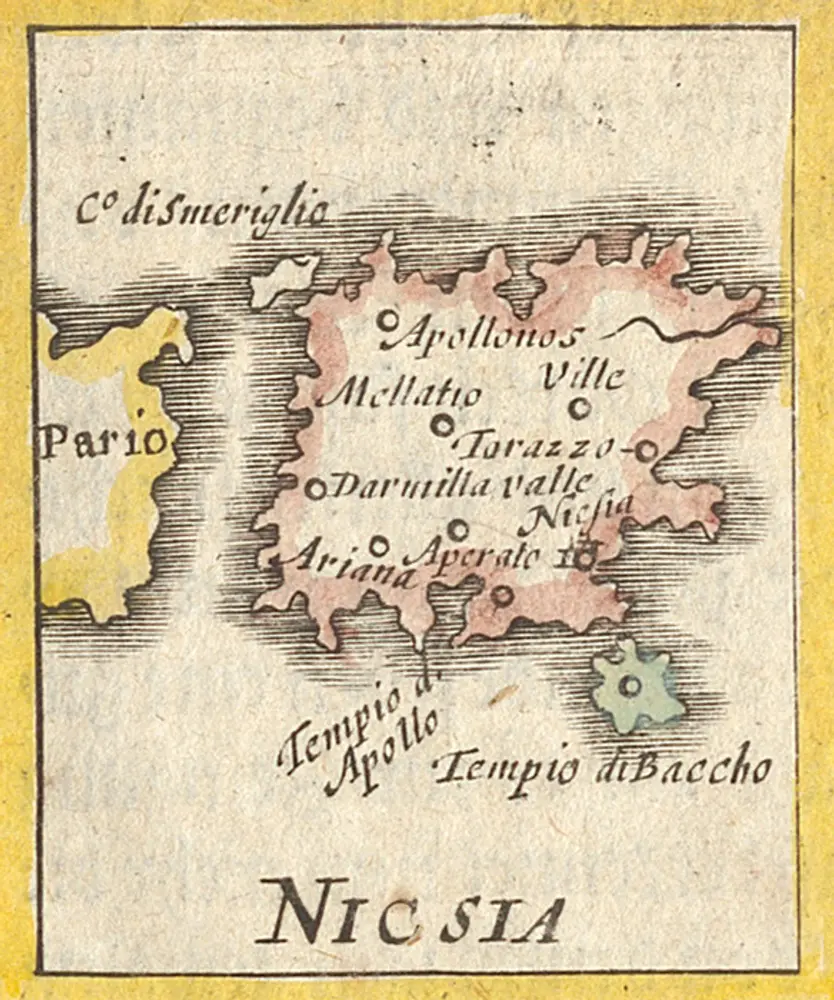 Nicsia [Karte], in: Atlas Minor [2. Teil], S. 788.