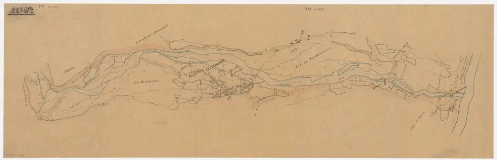 Glattfelden: Glatt von den Eglisauerwiesen bis zur Einmündung in den Rhein; Situationsplan