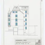 Liegenschaft Pestalozzistrasse 10 und 12, Aussenstation des Kantonsspitals: Ansichten: Nordwestansicht