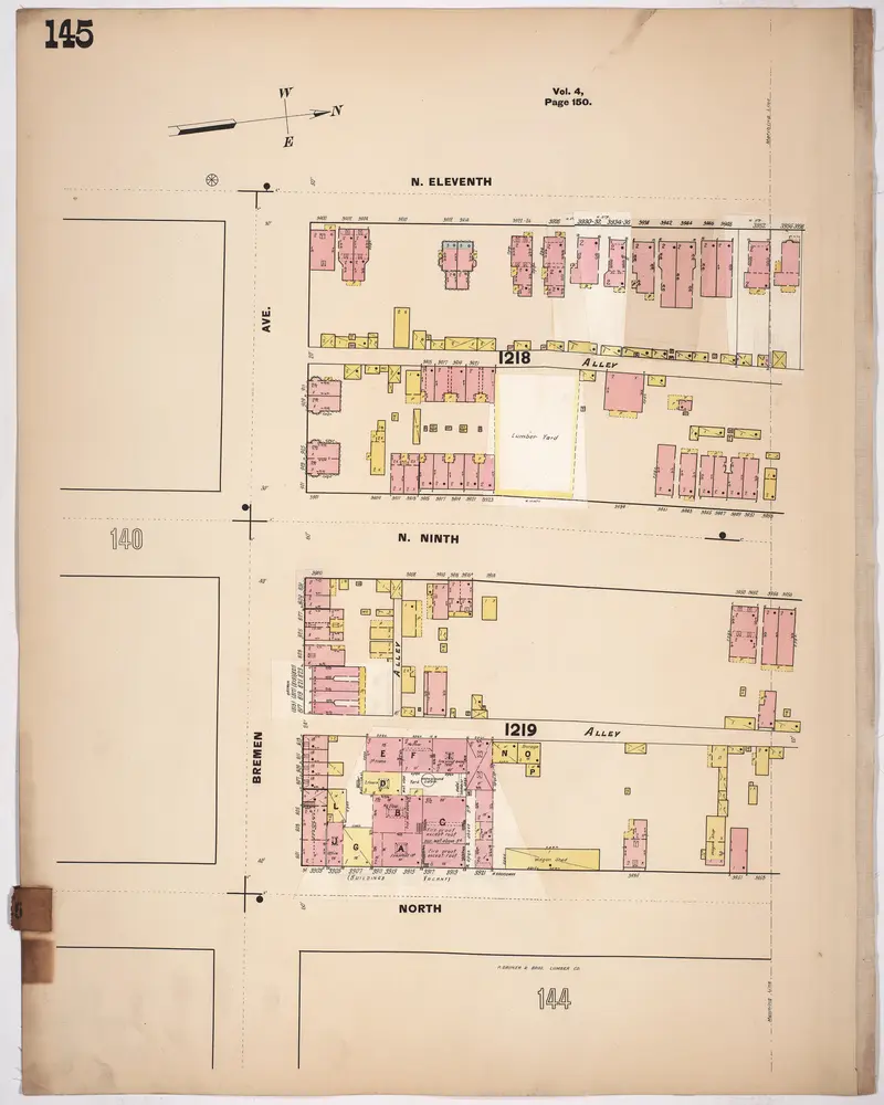 A. Whipple & Co.'s insurance map of St. Louis, Mo