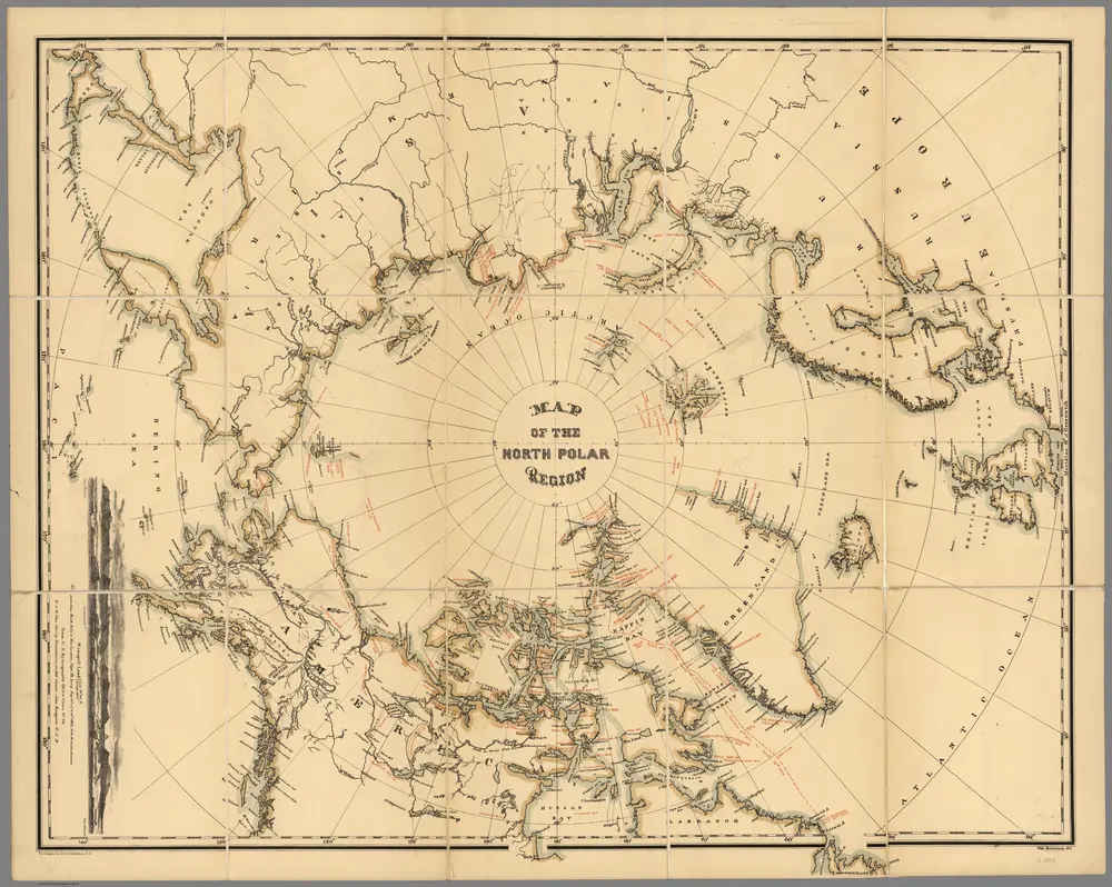 Map Of The North Polar Region