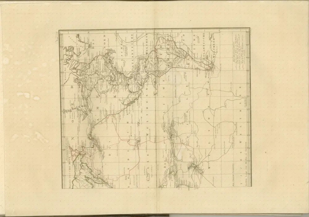 mapa z atlasu "Allgemeiner Grosser Schrämblischer Atlass"