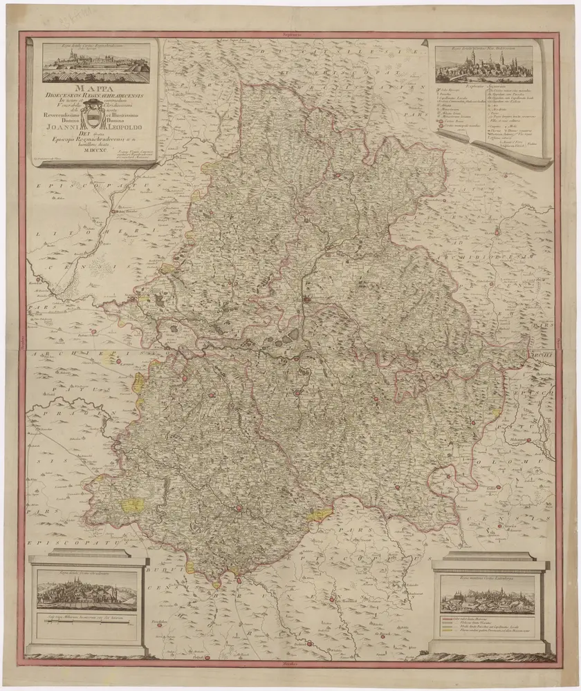 Mappa dioeceseos Reginaehradecensis