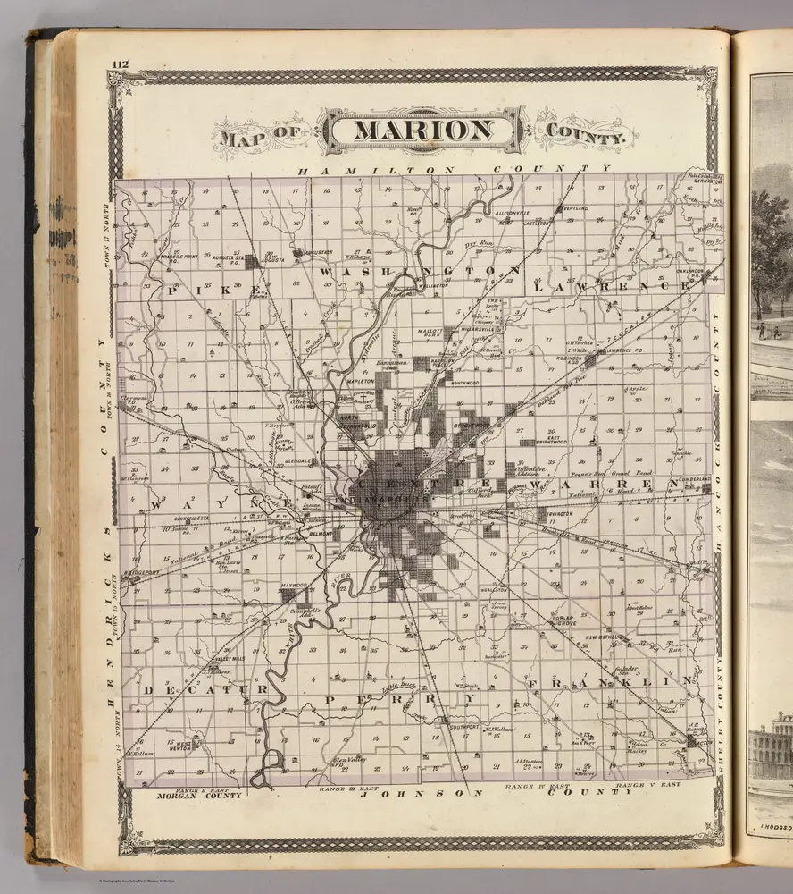 Map of Marion County.