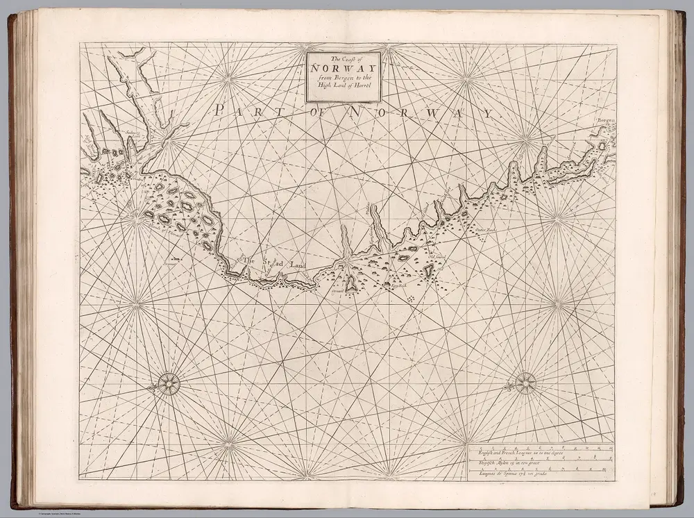 The coast of Norway from Bergen to the high land of Horrel