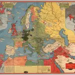 Dated events, World War map, by Stanley Turner