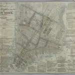 Hooker's new pocket plan of the city of New York / compiled & surveyed by William Hooker, engraver, No. 179 Water Street, New York, house, Willoughby St., Brooklyn.