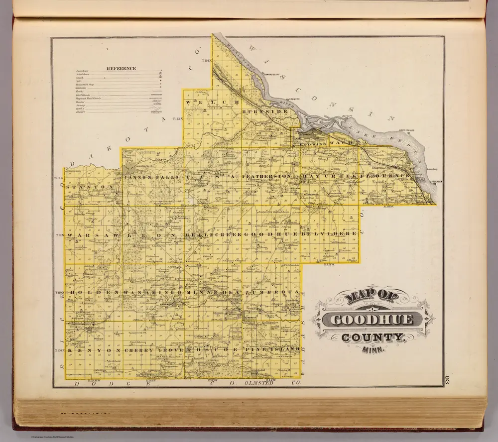 Map of Goodhue County, Minn.