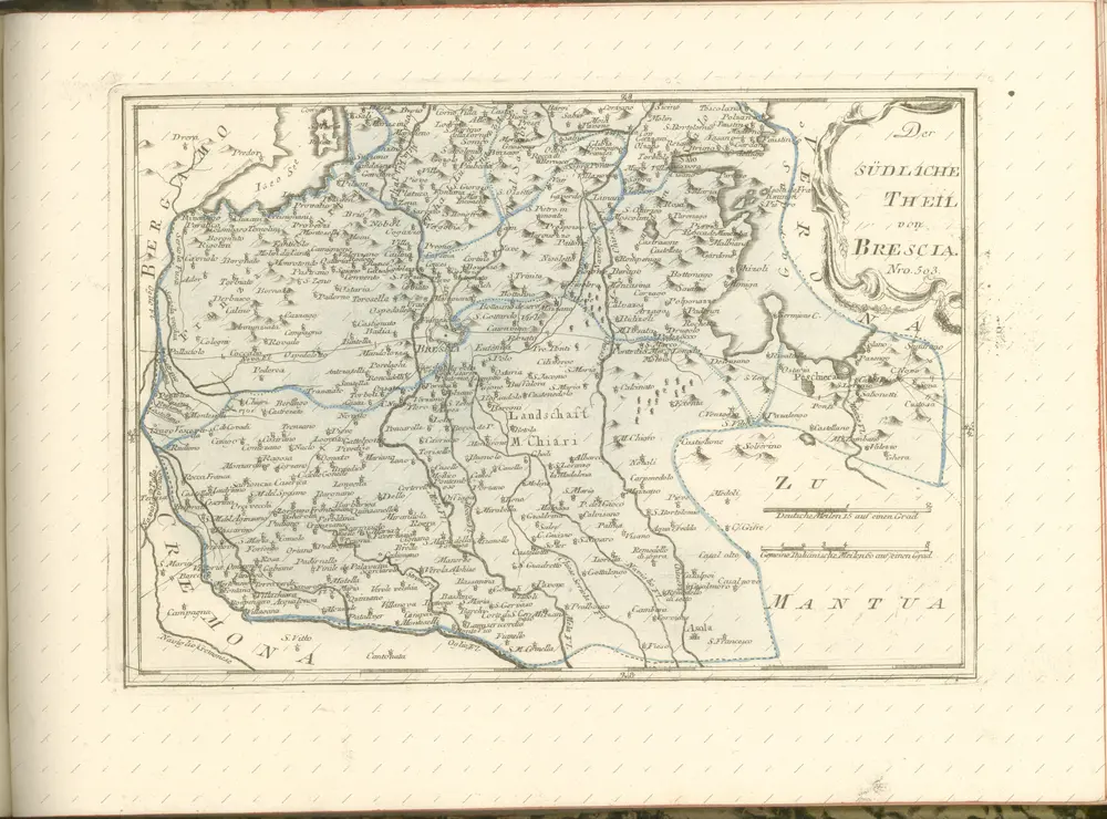 mapa z atlasu "Schauplatz der fünf Theile der Welt :"