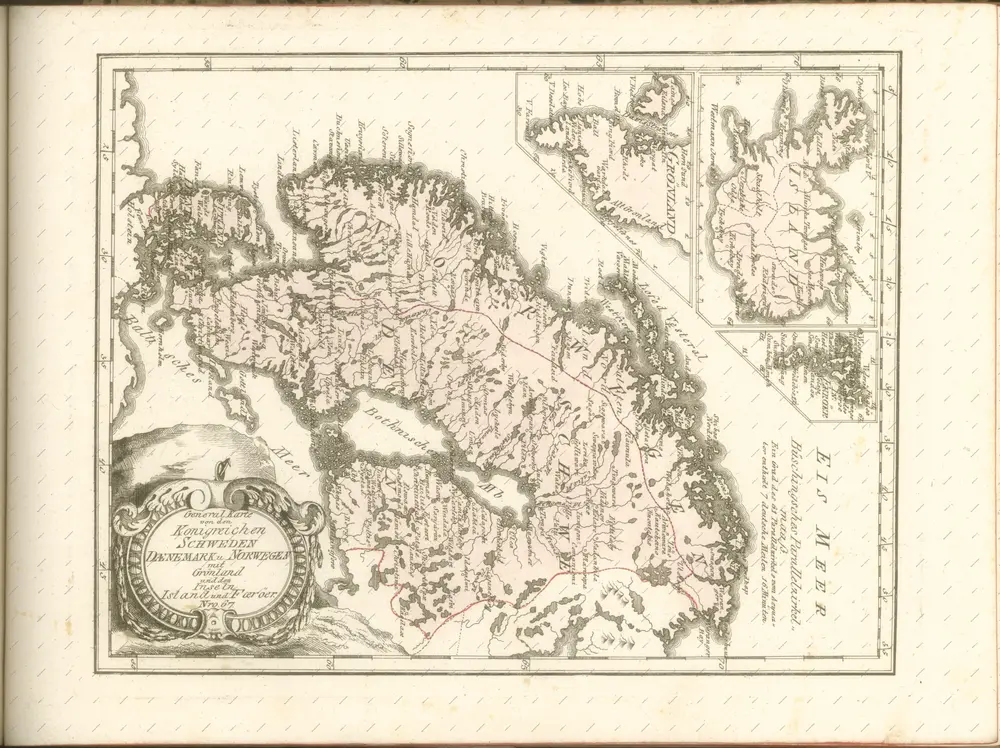 mapa z atlasu "Schauplatz der fünf Theile der Welt :"