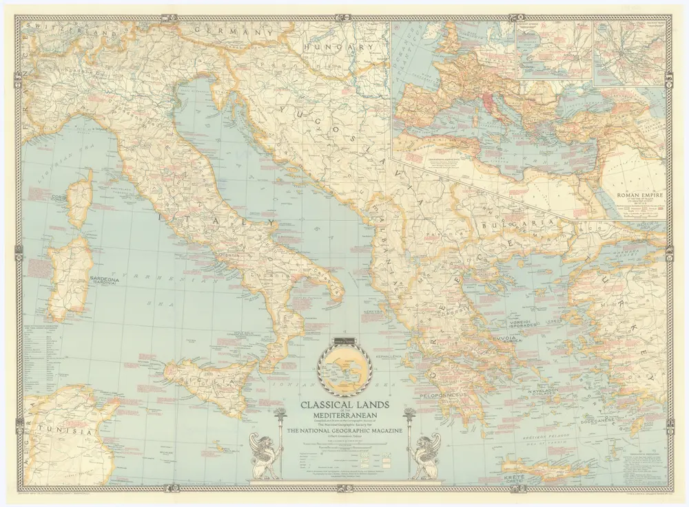 Classical lands of the Mediterranean