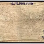 Lines Of The Bell Telephone Companies.  United States And Canada.