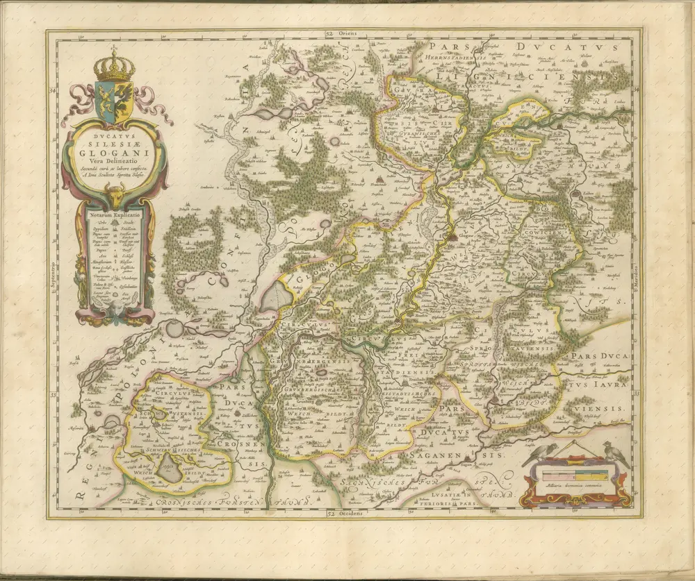 mapa z atlasu "Theatrvm orbis terrarvm, Sive Atlas novvs."