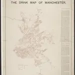 The drink map of Manchester.