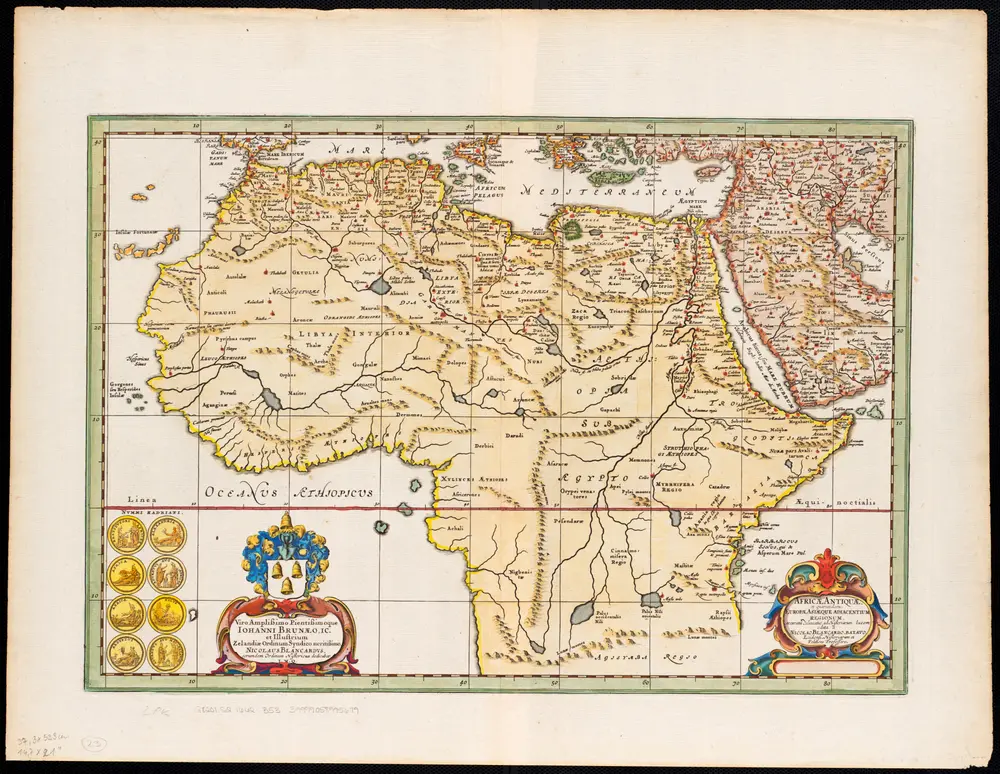 Africae antiquae, et quarundam Europae, Asiaeque adiacentium regionum