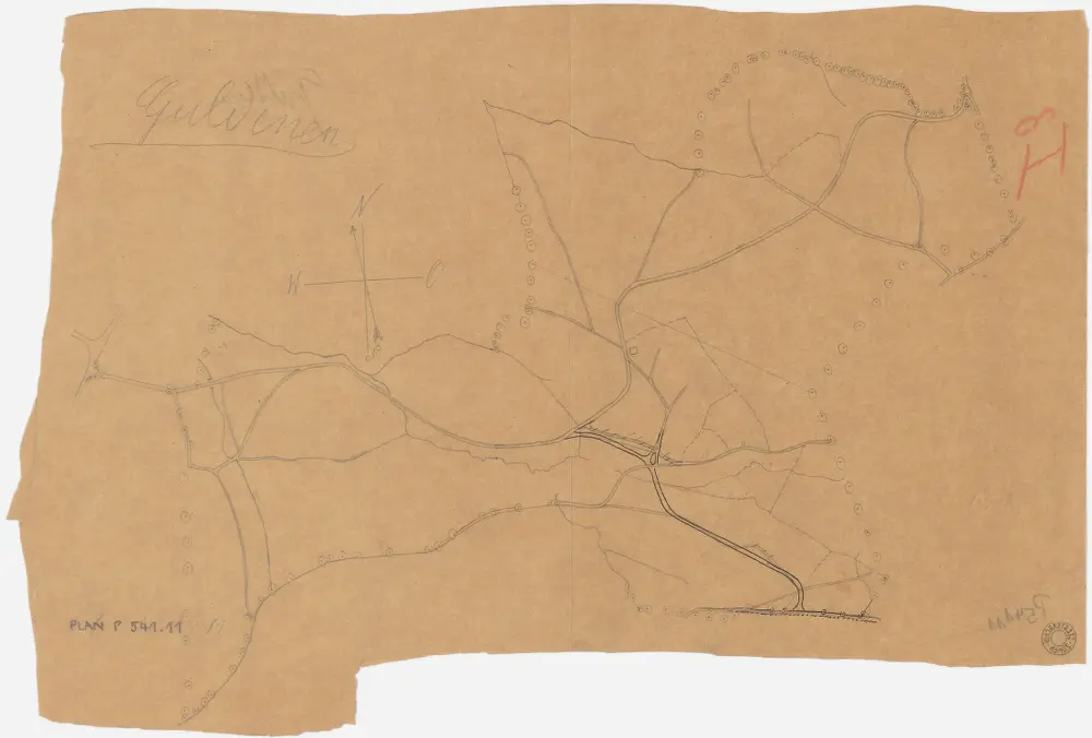 Maur, Herrliberg, Küsnacht, Egg: Staatswaldungen: Maur, Herrliberg, Küsnacht, Egg: Guldenen; Grundriss