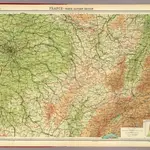 France - north-eastern section, environs of Paris.