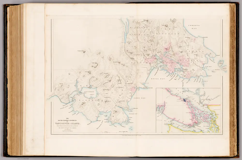 The South Eastern districts of Vancouver Island