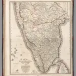 Composite Map: Map of the peninsula of India. Sheets 39-40