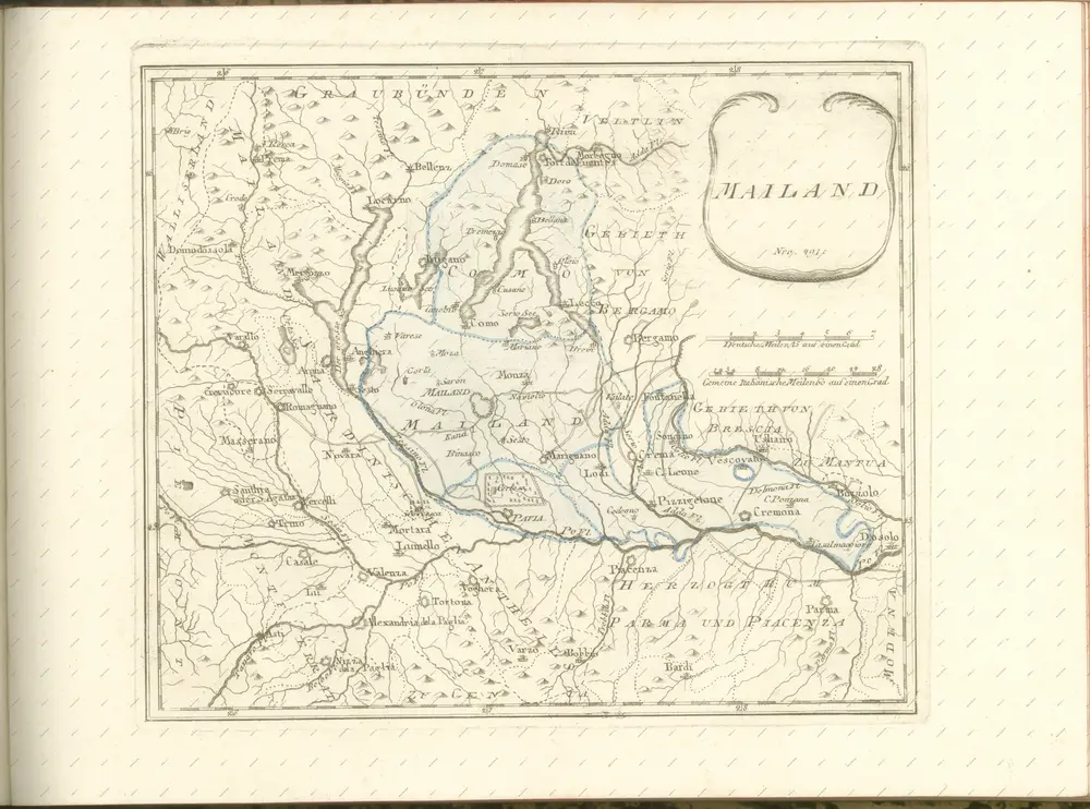 mapa z atlasu "Schauplatz der fünf Theile der Welt :"