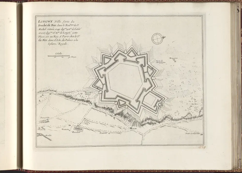 Les forces de l'Europe, Asie, Afrique et Amerique, ou description des principales villes, avec leurs fortifications :