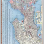 Shell Street Map of Seattle.