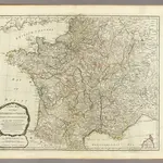 A new map of the Kingdom of France.