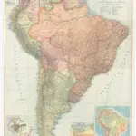 Map of South America