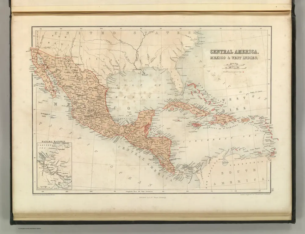 Central America, Mexico & West Indies.