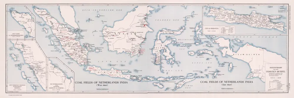 Composite:  Netherlands India.  Coal Resources of the World.