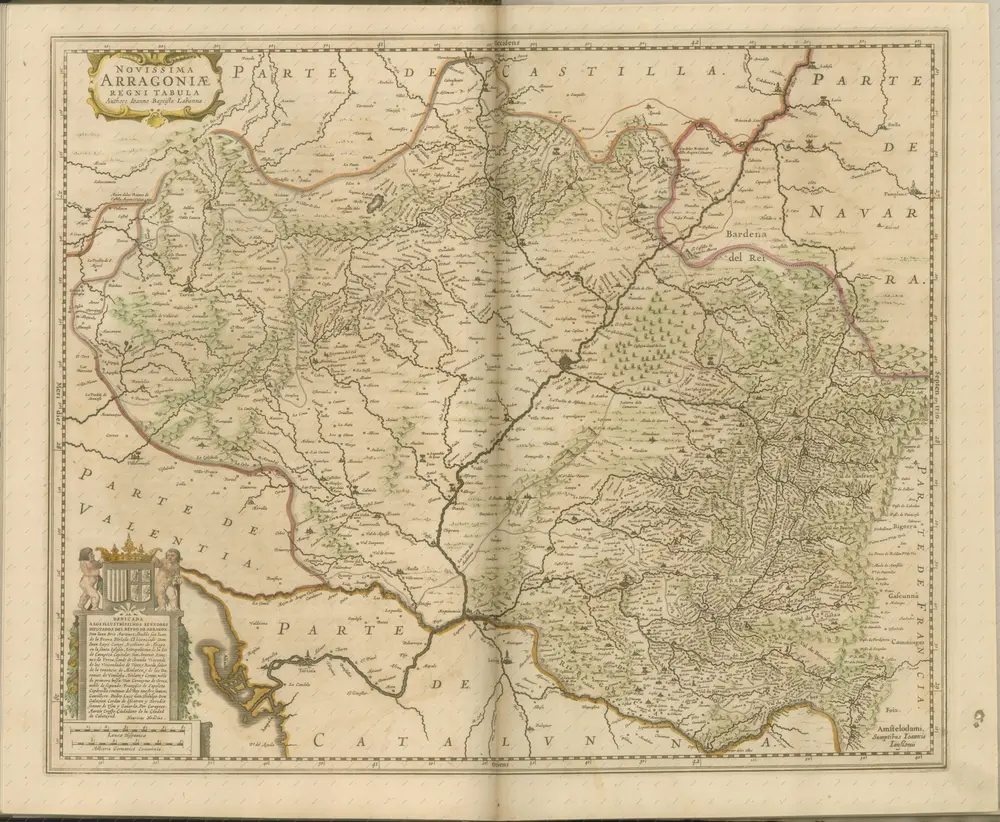 mapa z atlasu "Theatrvm orbis terrarvm, Sive Atlas novvs. Pars Secvnda."