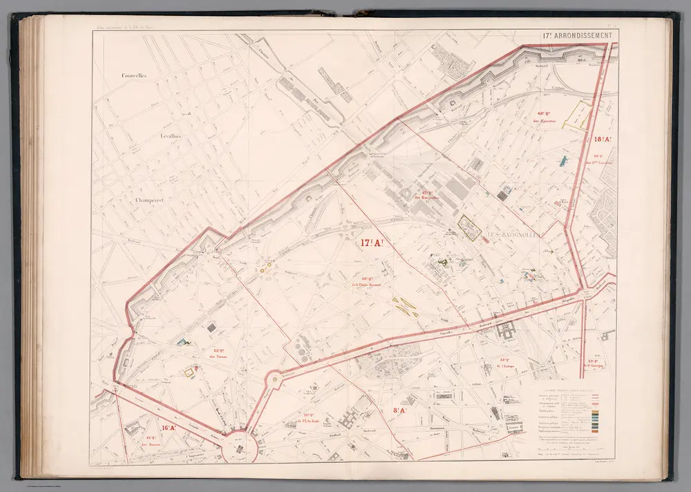 Pl. 13: 17E. Arrondissements