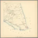 Blad VIII Topographische kaart van Aruba in 8 Bladen. Schaal 1:20000