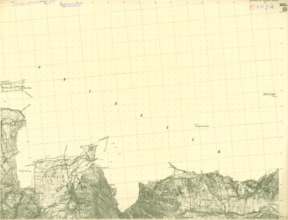 III. vojenské mapování 3859/3