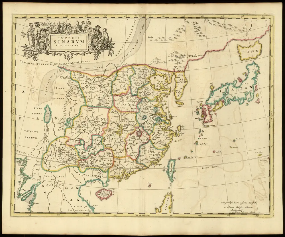 Atlas d'Asie En 26. Carter, mapa ze strany: [28]