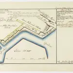 Zürich: Dem Spital Zürich gehörende Lehen in den Fortifikationswerken; Ansichten, Grundrisse und Schnitte: Schanzenlehen Nr. 10 Kleine Stadt, bei der Unteren Bleike; Grundriss